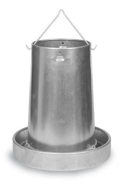 Mangeoire Galvanisée 20Kg -Fournitures De Volaille 11100
