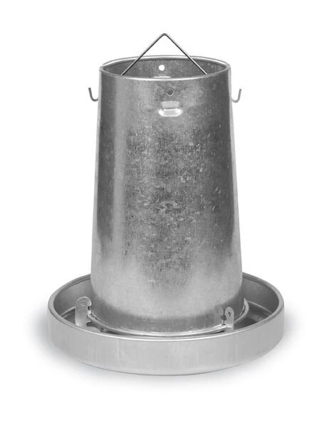 Mangeoire Galvanisée 10Kg 4 Mangeoire Galvanisée 10Kg – Image 2