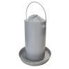 Abreuvoir Poule En Acier Galvanisé Peint En Gris Avec Anse 4L - Gaun 2 Abreuvoir Poule En Acier Galvanisé Peint En Gris Avec Anse 4L - Gaun -Fournitures De Volaille 12054 002
