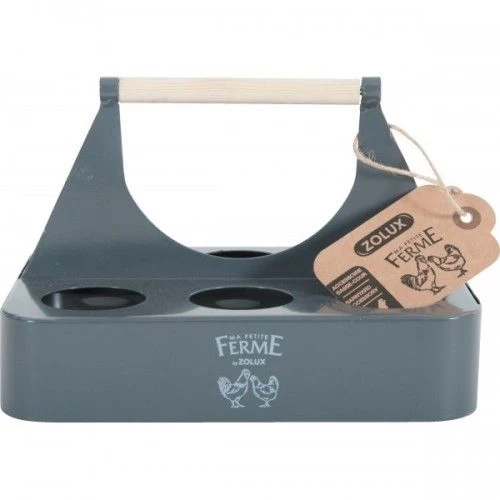 Porte Oeuf Metal Ardoise - Zolux 5 Porte Oeuf Metal Ardoise - Zolux – Image 3