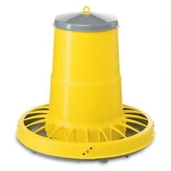 Mangeoire Trémie Avec Couvercle 15,5Kg