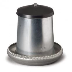Mangeoire Galva Silo 5Kg + Couvercle
