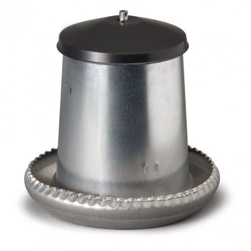 Mangeoire Galva Silo 5Kg + Couvercle 3 Mangeoire Galva Silo 5Kg + Couvercle
