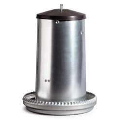 Mangeoire Galva Silo 15Kg + Couvercle