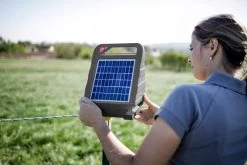 Electrificateur De Clôture Poule Autonome à Panneau Solaire Sun Power S250 Recyclé - Ako -Fournitures De Volaille 195496