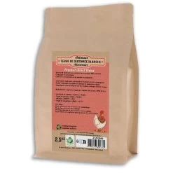 Terre De Diatomée Alimentaire Pour Poules Et Volailles Doypack 2,5kg - Prefor