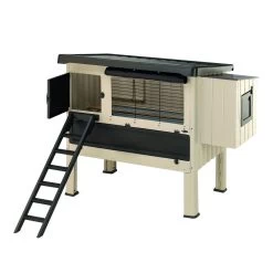 Poulailler Happy Farm 120 En Plastique 2 à 4 Poules - Ferplast