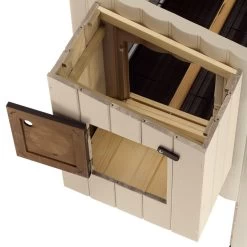 Poulailler Plastique Happy Farm 120 Jusqu’à 4 Poules - Ferplast -Fournitures De Volaille 57320000 4