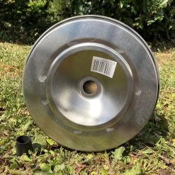 Abreuvoir Poule En Acier Inoxydable 4L - Gaun 12 Abreuvoir Poule En Acier Inoxydable 4L - Gaun -Fournitures De Volaille abreuvoir inox volaille 4l vue dessous bouchon ouvert