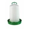 Abreuvoir Poule En Plastique Premium Avec Poignée Et Bouchon 12L Vert - Gaun
