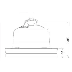 Abreuvoir Poule En Plastique Premium Avec Poignée Et Bouchon 5L Vert - Gaun -Fournitures De Volaille abreuvoir premium gaun 5l avec bouchon dimensions