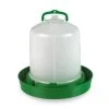 Abreuvoir Poule En Plastique Premium Avec Poignée Et Bouchon 8L Vert - Gaun