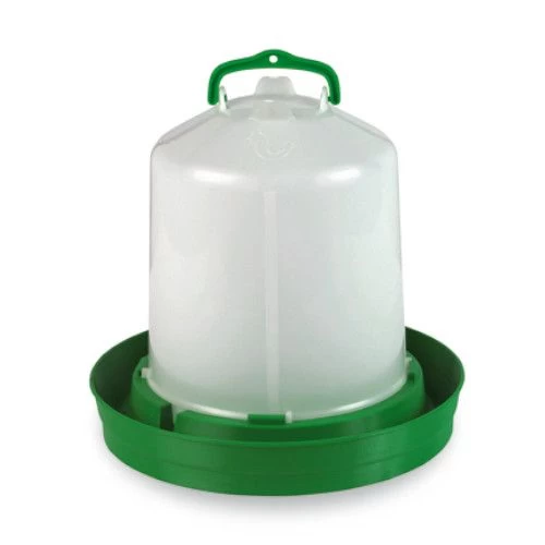 Abreuvoir Poule En Plastique Premium Avec Poignée Et Bouchon 8L Vert - Gaun 3 Abreuvoir Poule En Plastique Premium Avec Poignée Et Bouchon 8L Vert - Gaun