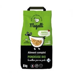 Mélange Poule Pondeuse Muesli Bio 8kg - Magalli