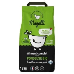 Mélange Poule Pondeuse Muesli Bio 12kg - Magalli