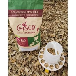 Mélange Poule Pondeuse Bio 8 Kg - Gasco -Fournitures De Volaille alimentation pondeuse bio 8kg suggestion de presentation