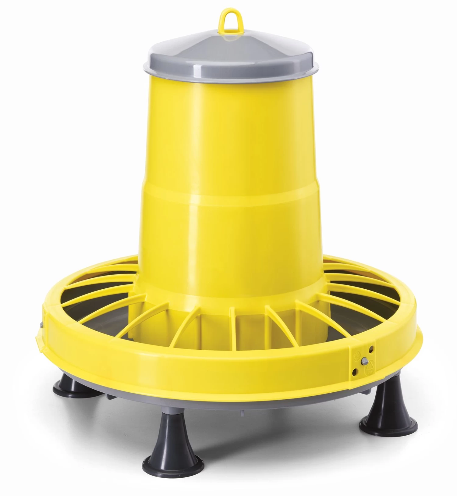 Mangeoire Plastique 8,5Kg Avec Pieds Et Débit Réglable 4 Mangeoire Plastique 8,5Kg Avec Pieds Et Débit Réglable – Image 2