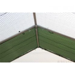 Bâche Deluxe 3,34 X 1,4m Pour Parc Grillagé 3x3m -Fournitures De Volaille bache pour parc grillage poulailler deluxe installee ok 1