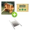 Kit Poulailler Vorwerk 10 à 12 Poules Avec Portier Zen Farm Autonome Et Trappe Taille Medium -Fournitures De Volaille bundle vorwek