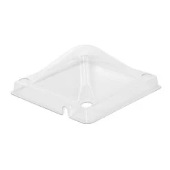 Panneau Chauffant Pour Poussin Comfort 30x30cm 22W Avec Son Couvercle De Protection - Olba -Fournitures De Volaille capot de protection pour panneaux chauffants 30x30cm vue 2 1