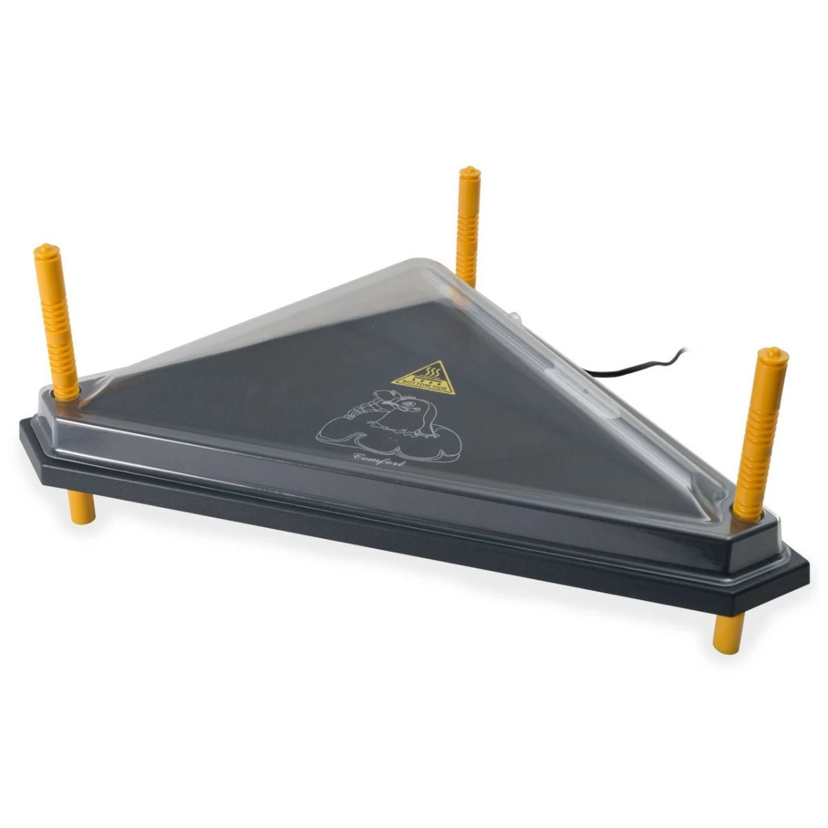 Panneau Chauffant Pour Poussin Triangle 40x40cm 24W Avec Son Couvercle De Protection - Olba 3 Panneau Chauffant Pour Poussin Triangle 40x40cm 24W Avec Son Couvercle De Protection - Olba