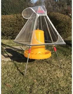 Trépied Universel Abreuvoir Et Mangeoire Poule Avec Bâche De Protection - Novital -Fournitures De Volaille cavalletto universale telo di copertura 3