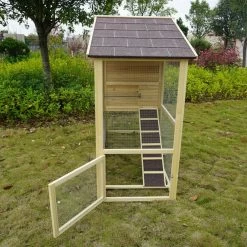 Poulailler Jersey Toit Shingle Avec Parc 4 à 6 Poules -Fournitures De Volaille dsc03878