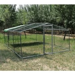 Enclos Poulailler 18m² Tubes 38mm H2,25m - Parc Grillagé Renforcé 6x3m - Acier Galvanisé 21 Enclos Poulailler 18m² Tubes 38mm H2,25m - Parc Grillagé Renforcé 6x3m - Acier Galvanisé -Fournitures De Volaille enclos poulailler avec tubes renforces 3x6x2 25m face profil