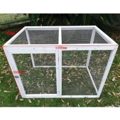 Extension Parc Grillagé Pour Poulailler Deluxe -Fournitures De Volaille extension parc grillage deluxe dimensions
