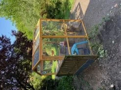 Parc Grillagé Pour Poulailler Vorwerk Et Gournay 13 Parc Grillagé Pour Poulailler Vorwerk Et Gournay -Fournitures De Volaille extension poulailler gournay ame