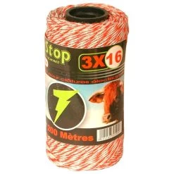 Kit Clôture électrique Complet Garde-Poule Avec électrificateur à Pile - Lacmé -Fournitures De Volaille fil conducteur cloture electrique easystop 200m lacme