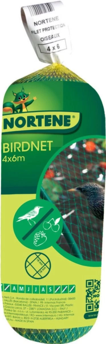 Filet De Protection Oiseaux Pour Poulailler Vert Birdnet 4x6m - Nortene 3 Filet De Protection Oiseaux Pour Poulailler Vert Birdnet 4x6m - Nortene