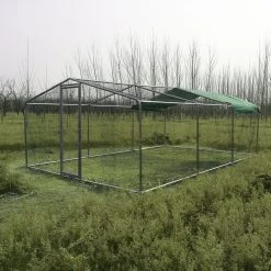 Enclos Poulailler 18m² Tubes 38mm H2,25m - Parc Grillagé Renforcé 6x3m - Acier Galvanisé 24 Enclos Poulailler 18m² Tubes 38mm H2,25m - Parc Grillagé Renforcé 6x3m - Acier Galvanisé -Fournitures De Volaille grand enclos poulailler parc grillage renforce tube 38mm 3x6x2 25m 2