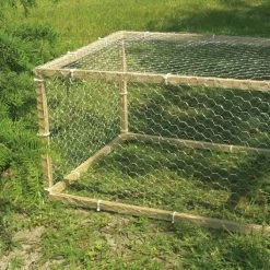 Grillage Poule En Acier Galvanisé Triple Torsion 25m X 1m Galvanex - Nortene -Fournitures De Volaille grillage poule triple torsion galvanis nortene pour toute creation 1 1
