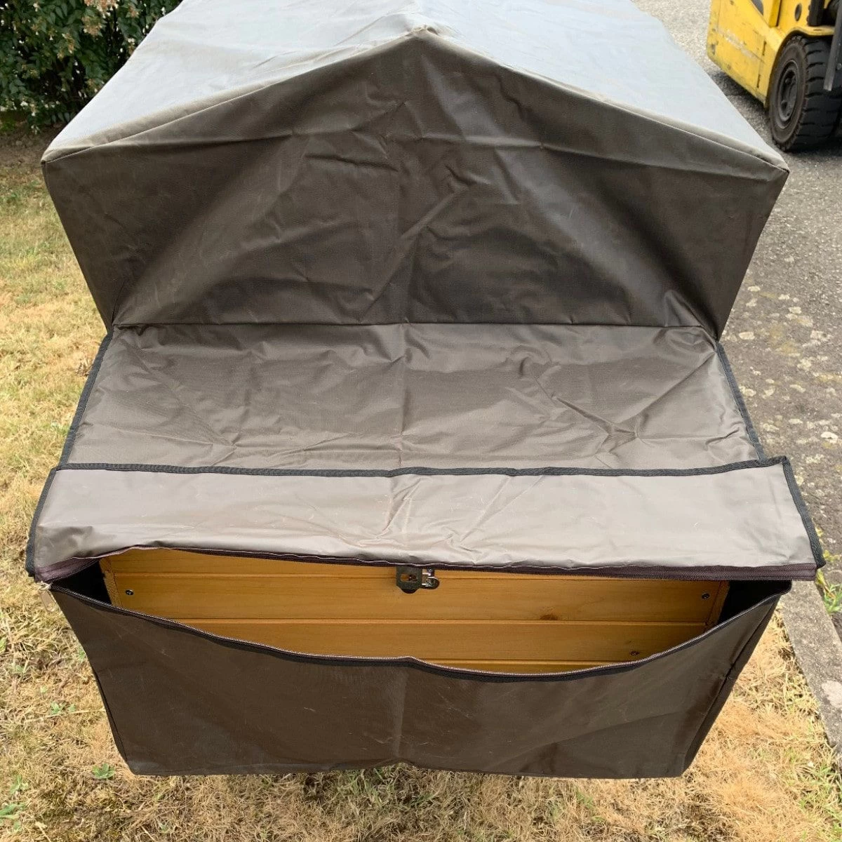 Bâche De Protection Pluie Et Vent Pour Poulailler Chabo 8 Bâche De Protection Pluie Et Vent Pour Poulailler Chabo – Image 6