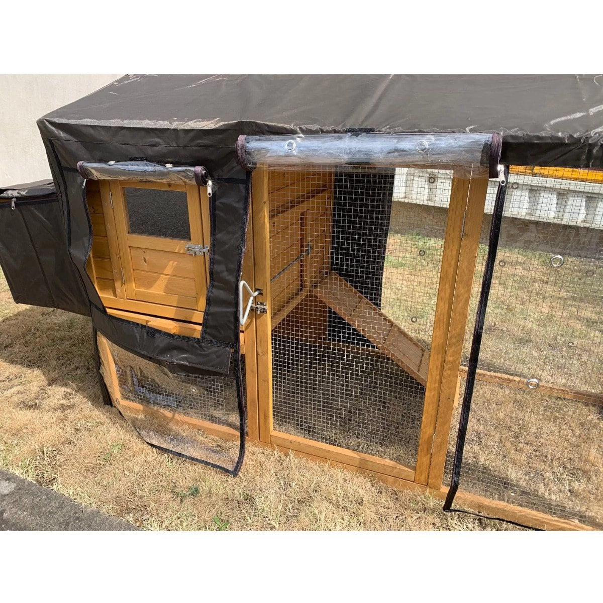 Bâche De Protection Pluie Et Vent Pour Poulailler Chabo 6 Bâche De Protection Pluie Et Vent Pour Poulailler Chabo – Image 4