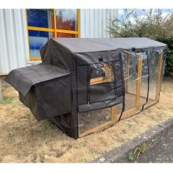 Bâche De Protection Pluie Et Vent Pour Poulailler Chabo