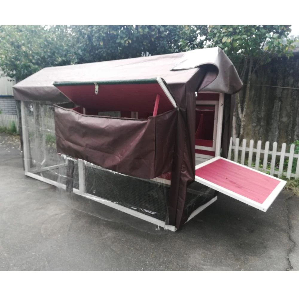 Bâche De Protection Pluie Et Vent Pour Poulailler Deluxe 5 Bâche De Protection Pluie Et Vent Pour Poulailler Deluxe – Image 3