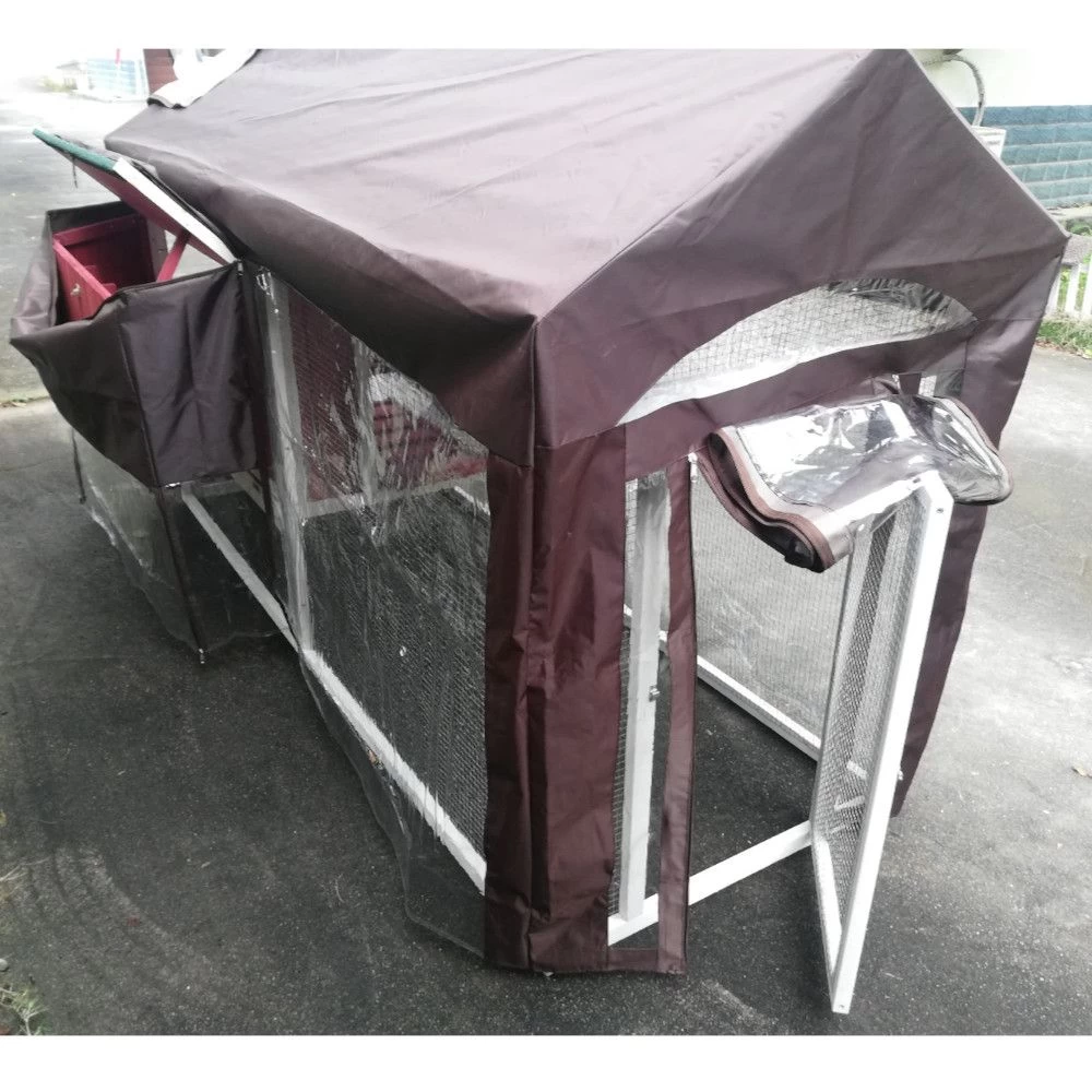 Bâche De Protection Pluie Et Vent Pour Poulailler Deluxe 7 Bâche De Protection Pluie Et Vent Pour Poulailler Deluxe – Image 5