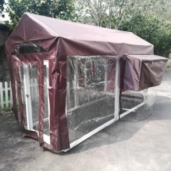 Bâche De Protection Pluie Et Vent Pour Poulailler Deluxe