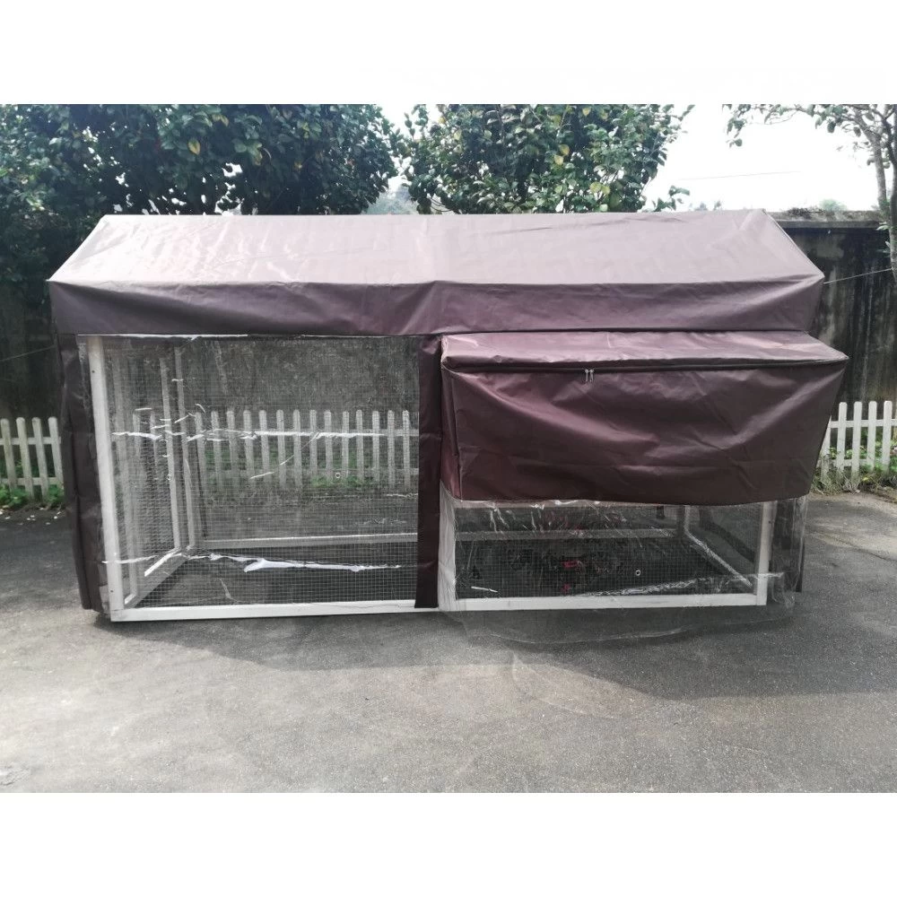 Bâche De Protection Pluie Et Vent Pour Poulailler Deluxe 4 Bâche De Protection Pluie Et Vent Pour Poulailler Deluxe – Image 2