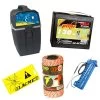 Kit Clôture électrique Complet Garde-Poule Avec électrificateur à Pile - Lacmé