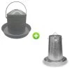 Kit Expert Abreuvoir Et Mangeoire Pour élevage Taille Moyenne 2 Kit Expert Abreuvoir Et Mangeoire Pour élevage Taille Moyenne -Fournitures De Volaille kit expert abreuvoir et mangeoire pour moyenne basse cour