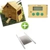 Kit Poulailler Bassette XL Bois 6 à 8 Poules Avec Portier Zen Farm Autonome Et Trappe Métal Medium 1 Kit Poulailler Bassette XL Bois 6 à 8 Poules Avec Portier Zen Farm Autonome Et Trappe Métal Medium -Fournitures De Volaille kit poulailler bassette xl portier trappe
