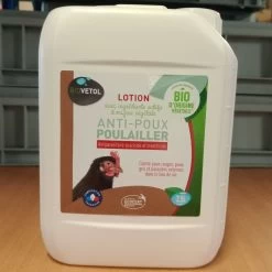 Lotion Anti Poux Bio Pour Poulailler 2,5L - Biovetol