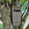 Nichoir Chauve-souris Bois FSC Petite Taille 2 Nichoir Chauve-souris Bois FSC Petite Taille -Fournitures De Volaille maison chauve souris petite face avant 2