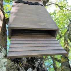 Nichoir Chauve-souris Bois FSC Petite Taille 12 Nichoir Chauve-souris Bois FSC Petite Taille -Fournitures De Volaille maison chauve souris petite vue dessous 2