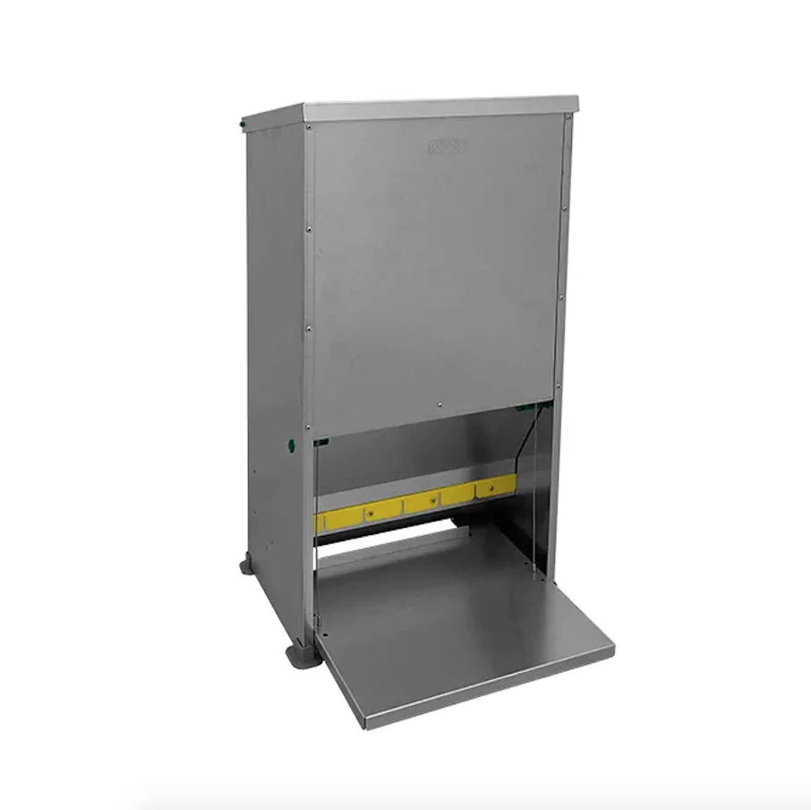 Mangeoire Poule Anti Nuisible Alma Basica En Tôle Galvanisée 30L - River Systems 3 Mangeoire Poule Anti Nuisible Alma Basica En Tôle Galvanisée 30L - River Systems