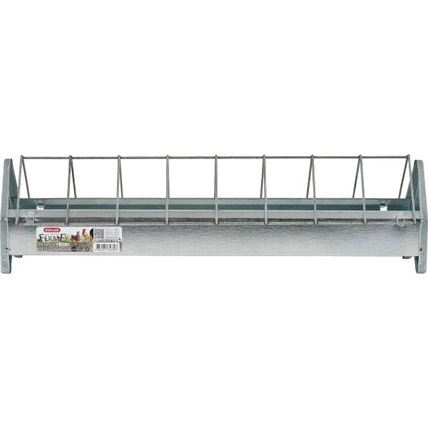 Mangeoire Galvanisée 100cm - Zolux 3 Mangeoire Galvanisée 100cm - Zolux