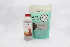 Offre Découverte Appi Avec Anti Poux Rouges Poule Biologique Androlis Et Larves De Mouche Soldat Soufflées Nutriworms - Appi